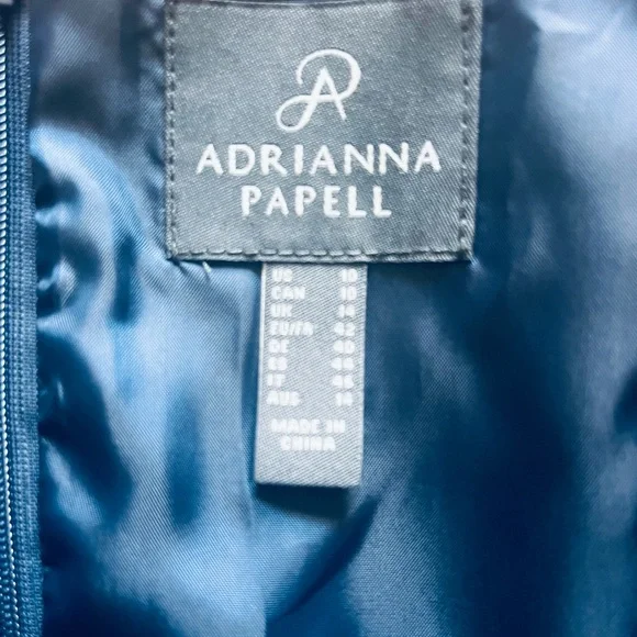 Adrianna Papell “Midnight” Fit & Flare Midi Dress – NWT - Picture 10 of 11